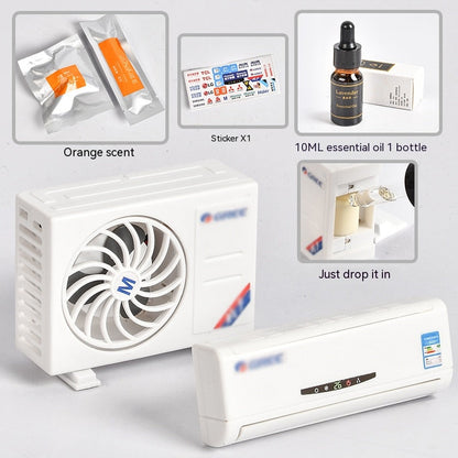 Portable Car Air Freshener Solar Diffuser