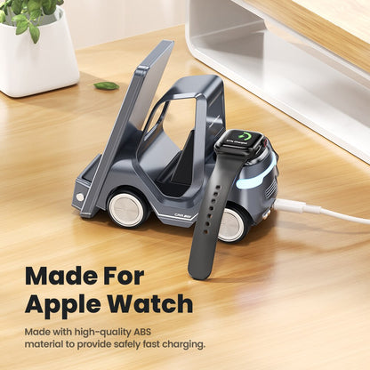 Fast 5-in-1 Wireless Charging Dock Station