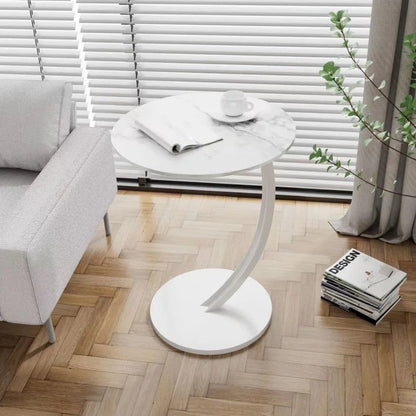 Sturdy Round End Table for Home and Office