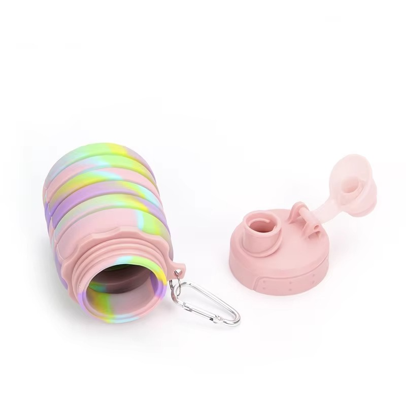 Compact Folding Water Bottle - Lightweight Travel Cup