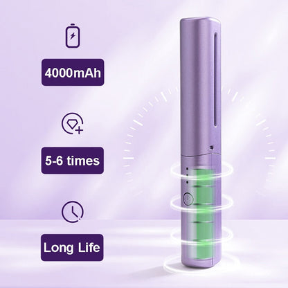 Fast USB Heated Hair Straightening Comb