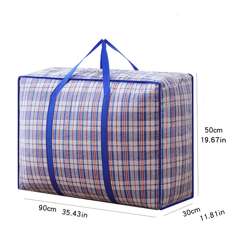 Durable Folding Storage Bag with Zipper