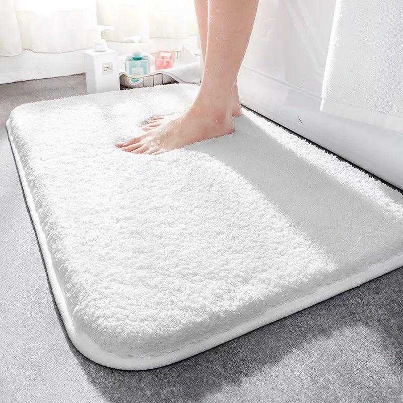 Plush Bathroom Mat – Ultra Soft Non-Slip Bath Rug - Yeezlab