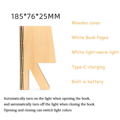 Portable LED Reading Book Lamp Decor