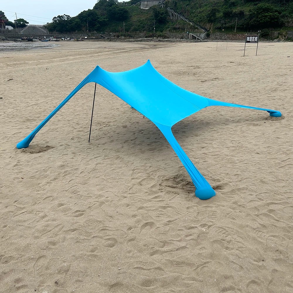 Large Family Beach Sun Shelter with UV Protection