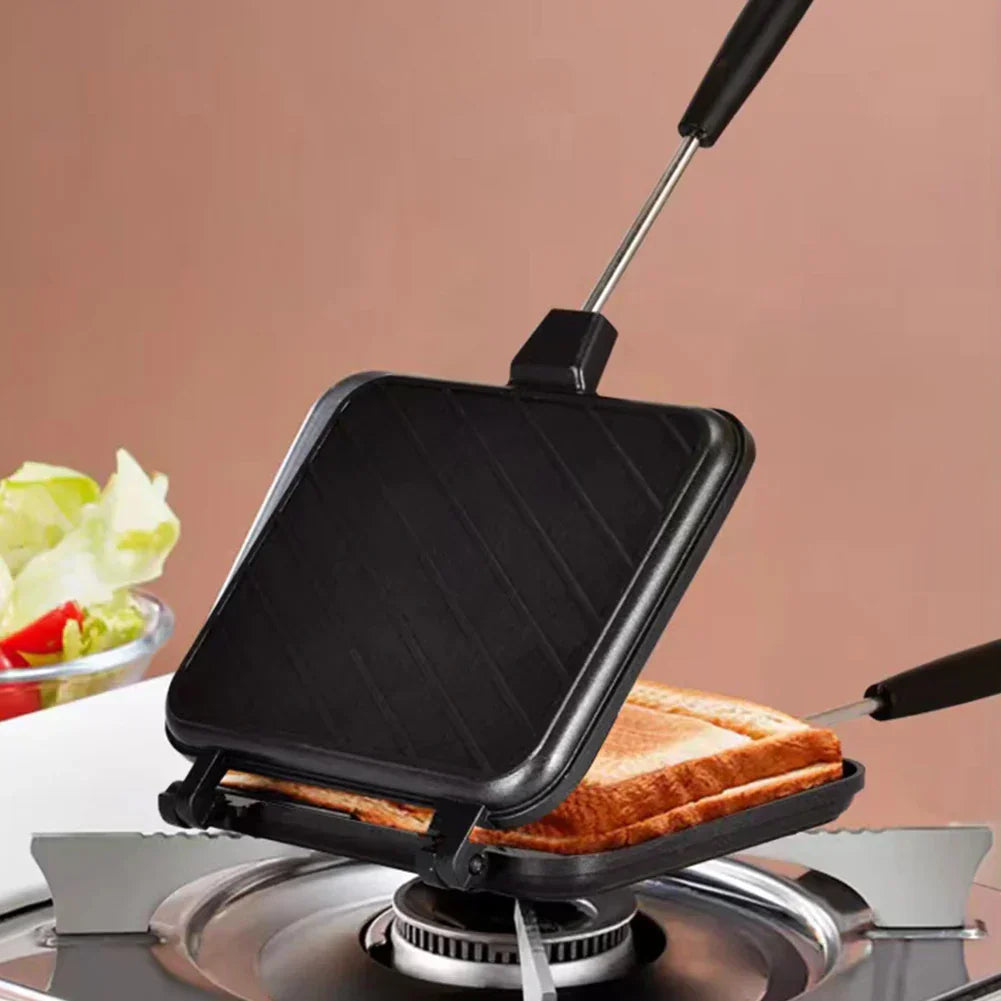 Easy Clean Double Sided Sandwich Toaster Grill