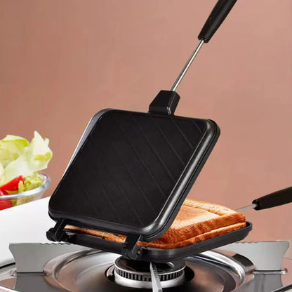 Easy Clean Double Sided Sandwich Toaster Grill