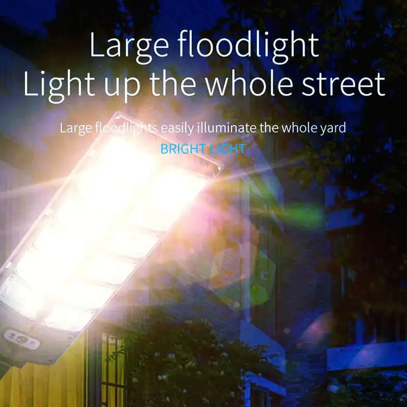 Bright Wireless Solar Powered Outdoor Lamp