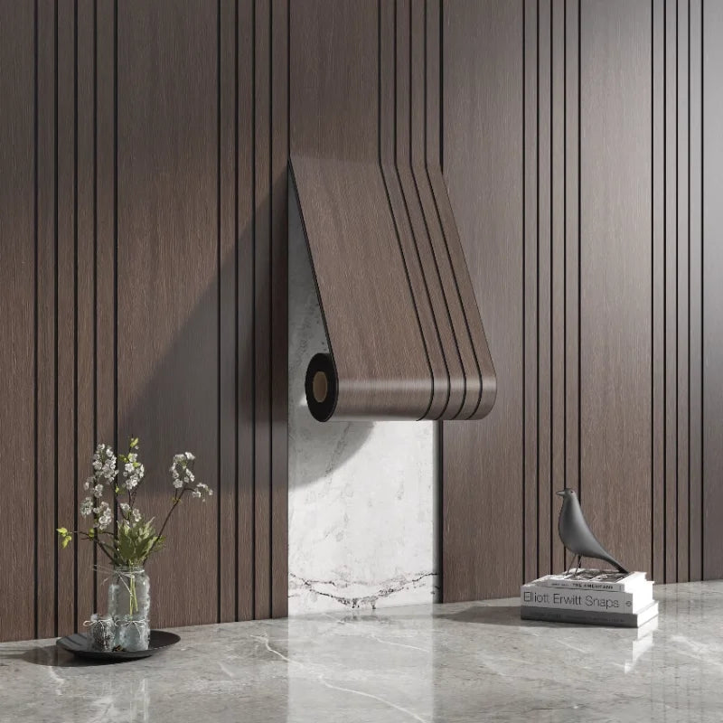 Modern Wood Textured Sticky Wall Decals