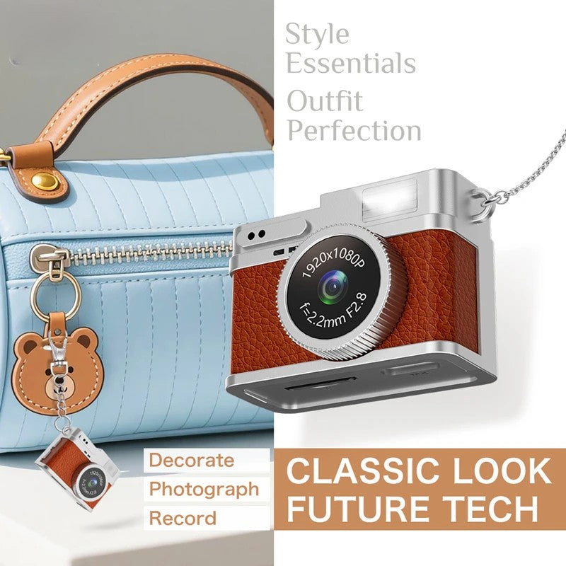 Retro Camera Pendant Necklace