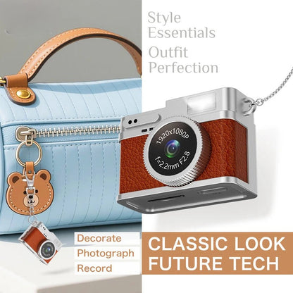 Retro Camera Pendant Necklace