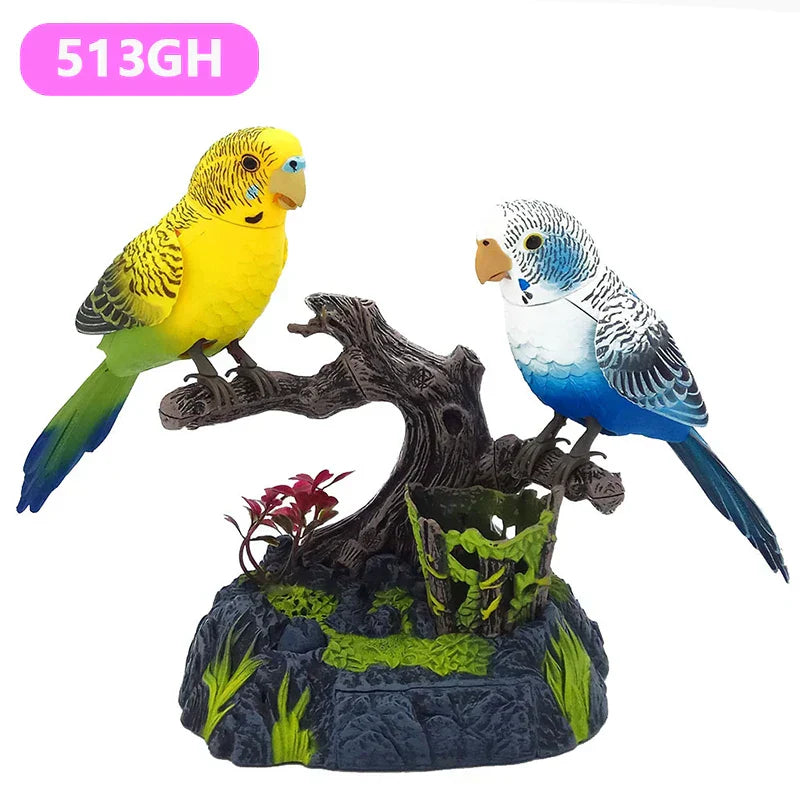 Colorful Musical Bird Figurine