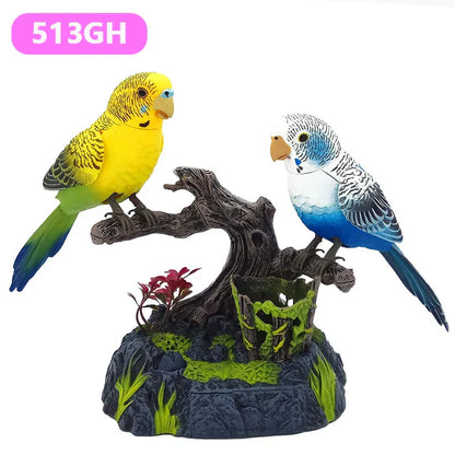 Colorful Musical Bird Figurine
