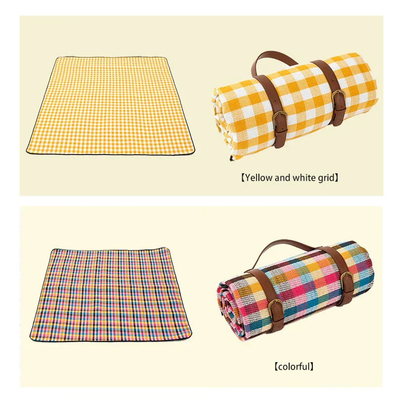 Waterproof Compact Outdoor Blanket with Handle Strap