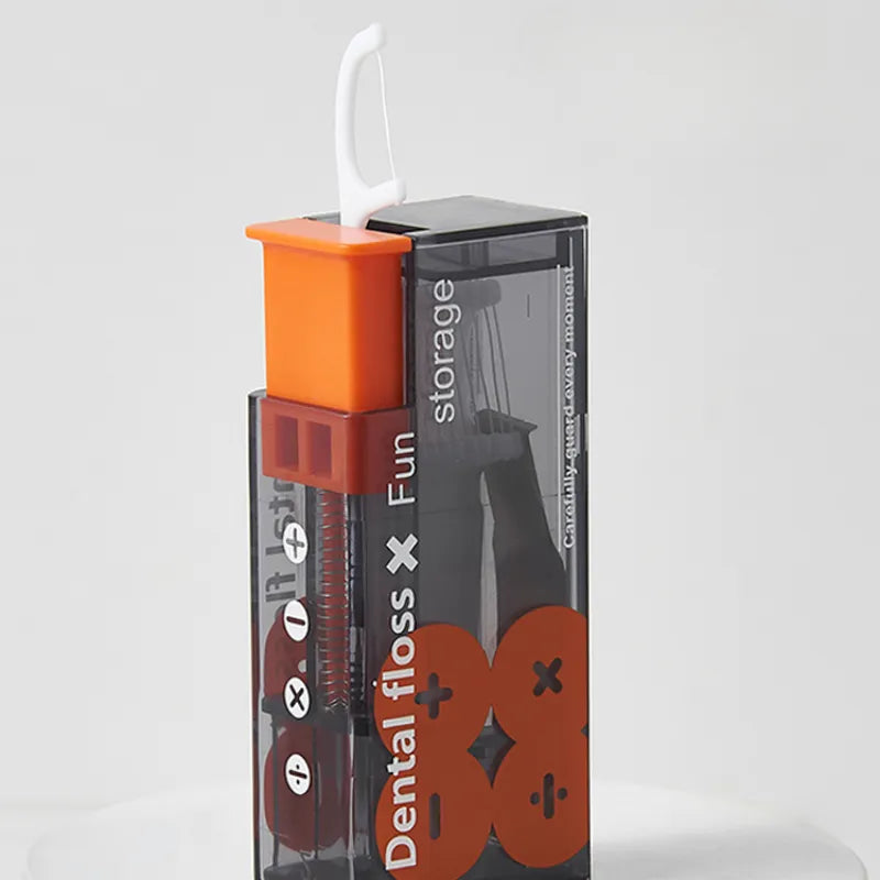 Easy Use Dental Floss Pick Dispenser Box