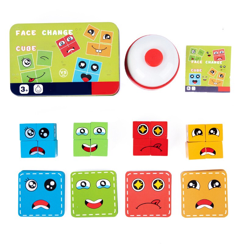 Educational Wooden Puzzle Block Toy - Yeezlab
