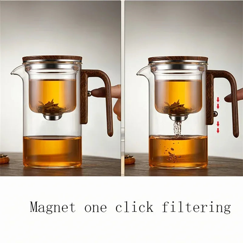 Easy-Pour Magnetic Infuser Teapot