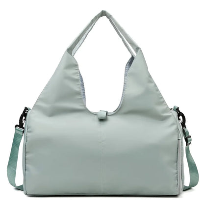 Women's Fitness Tote Bag with Sneaker Pocket