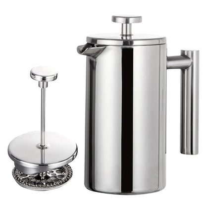 Premium Metal French Coffee Brewer