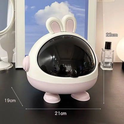 Small Cute Bunny Office Waste Can - Yeezlab