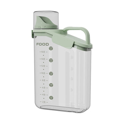 Clear Kitchen Measuring Food Container