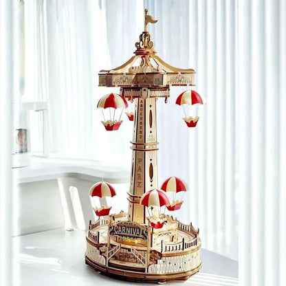 Fun 3D Wooden Puzzle Carnival Game Kit - Yeezlab