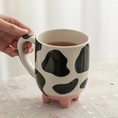 Funny Cow Shaped Coffee Mug - Yeezlab