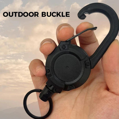 Tough Retractable Keychain with Practical Pull