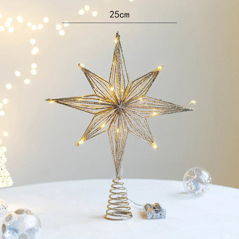 Shining Star Christmas Tree Topper