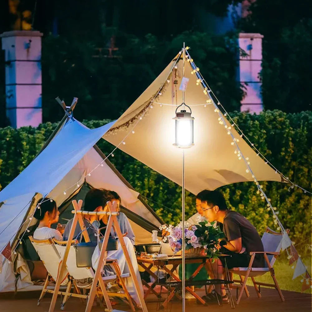 Compact Rechargeable LED Camping Lantern Light