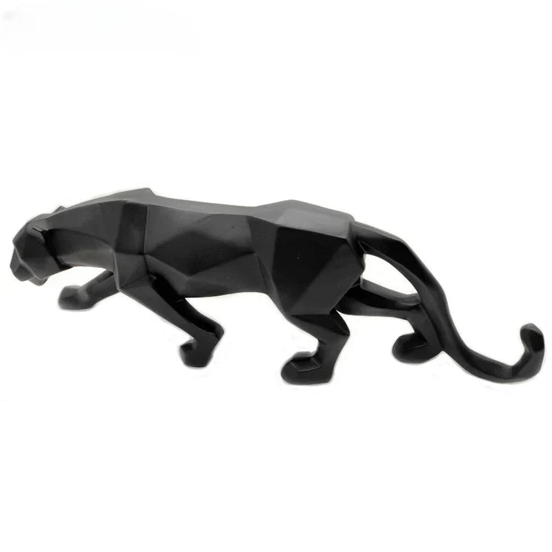 Unique Resin Leopard Desk Figure - Yeezlab