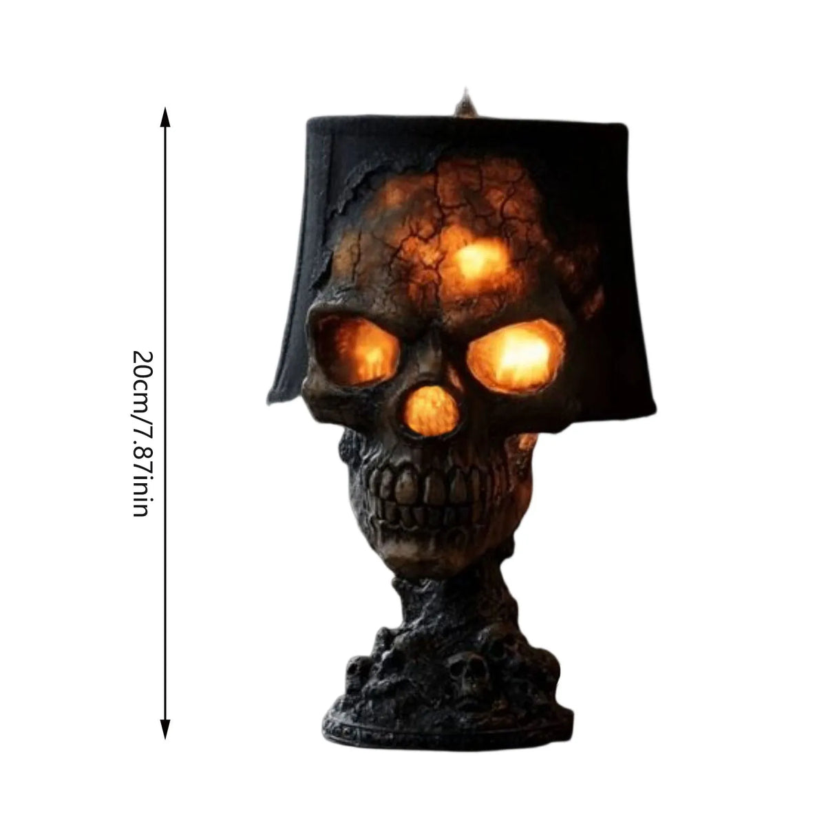 Spooky Skull Table Lamp LED Light
