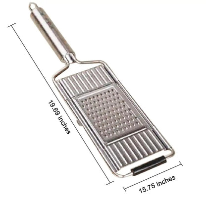 Easy Grip Stainless Steel Veg Grater & Chopper