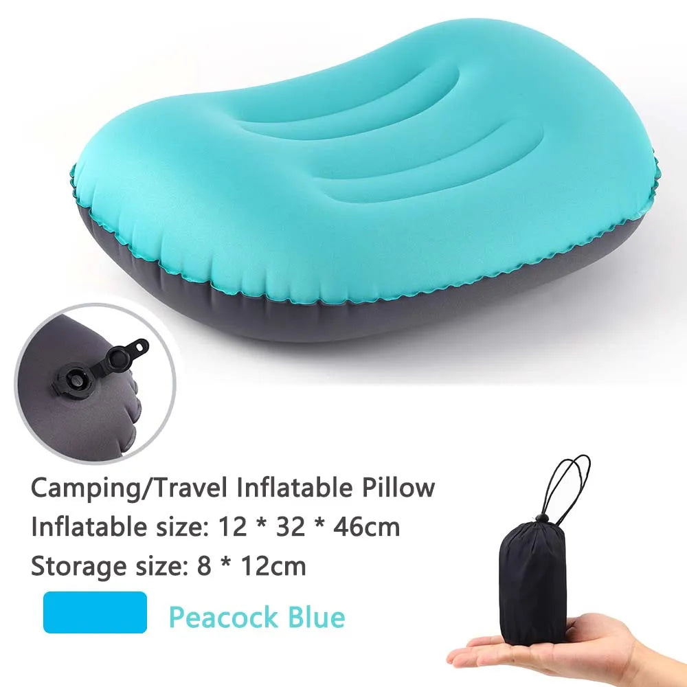 Portable Inflatable Camping Pillow