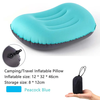 Portable Inflatable Camping Pillow
