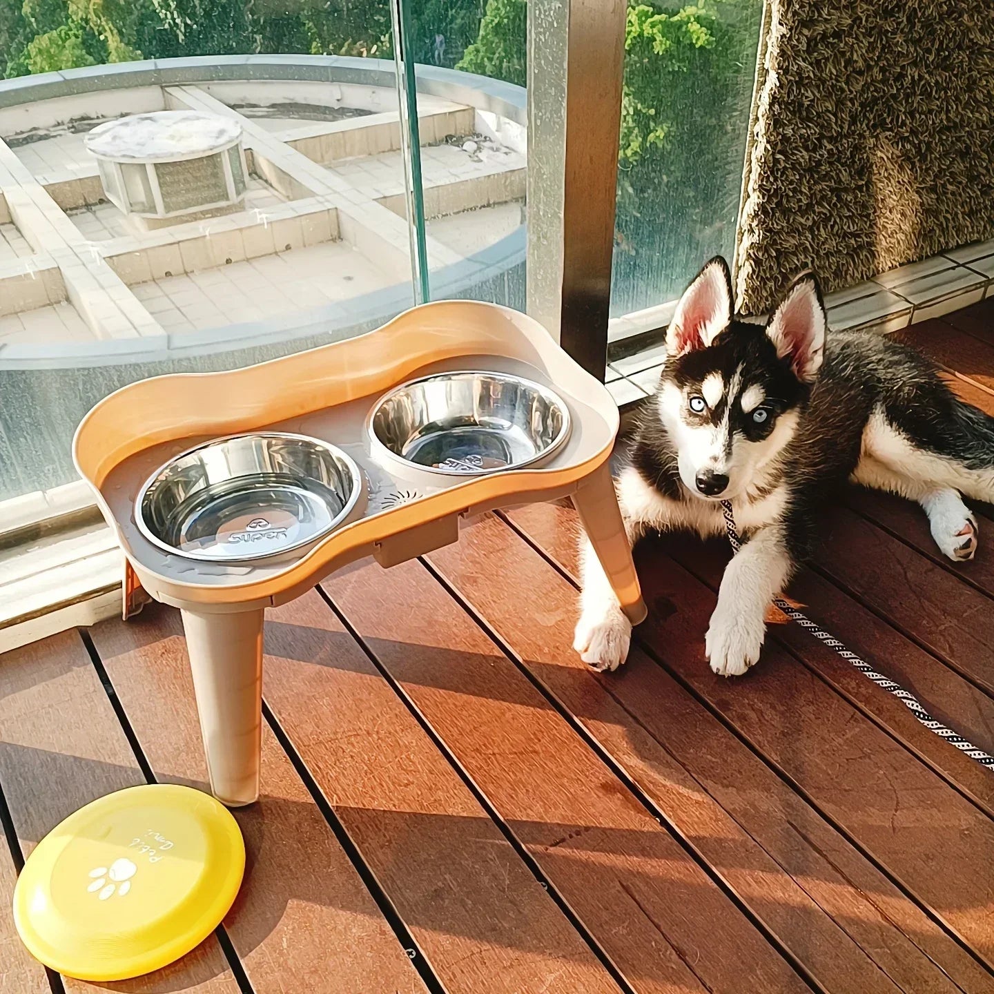 Easy Clean Pet Food Bowl for Healthy Eating Dogs