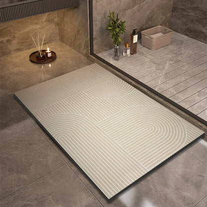 Soft Grip Anti-slip Bath Rug Quick Dry Shower Mat