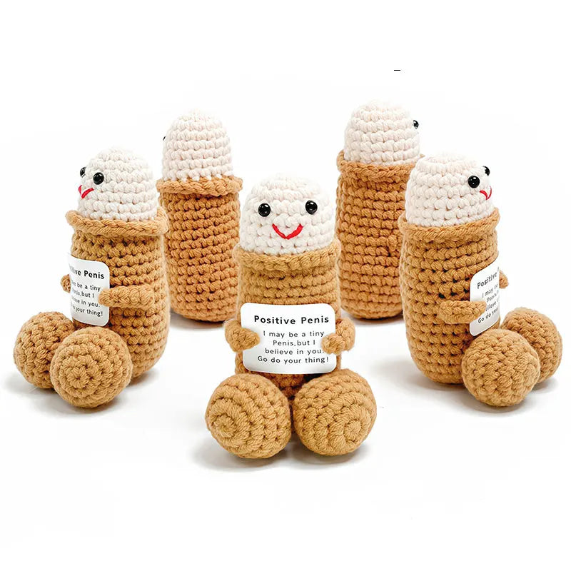 Funny Adult Comedy Crochet Plush Toy