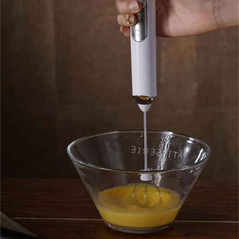 Premium Electric Milk Frother & Coffee Mixer