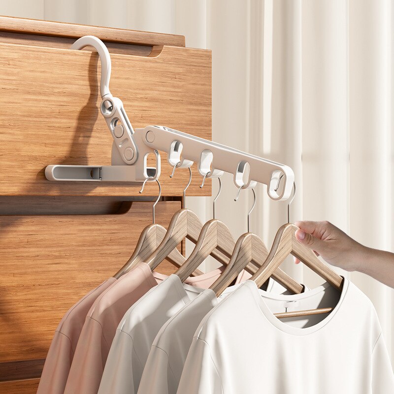 Portable Folding Closet Travel Hanger Organizer - Yeezlab
