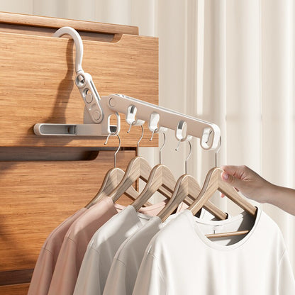 Portable Folding Closet Travel Hanger Organizer - Yeezlab
