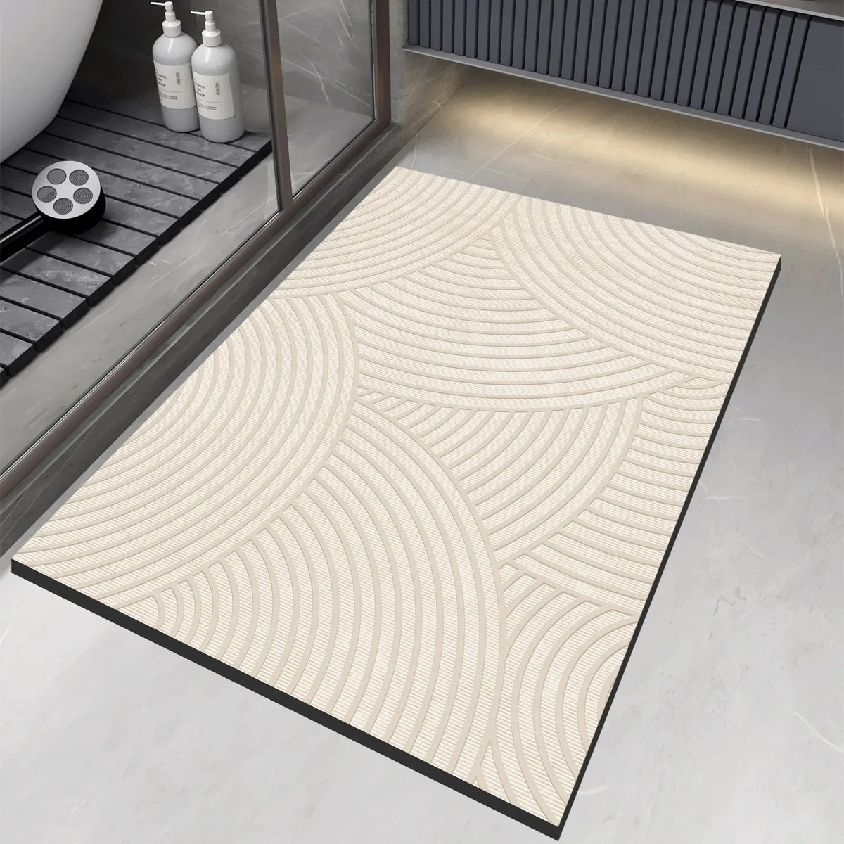 Soft Grip Anti-slip Bath Rug Quick Dry Shower Mat - Yeezlab