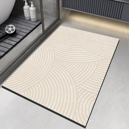 Soft Grip Anti-slip Bath Rug Quick Dry Shower Mat - Yeezlab