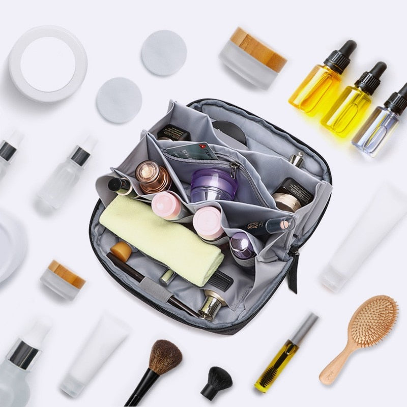 Portable Compact Travel Makeup Bag