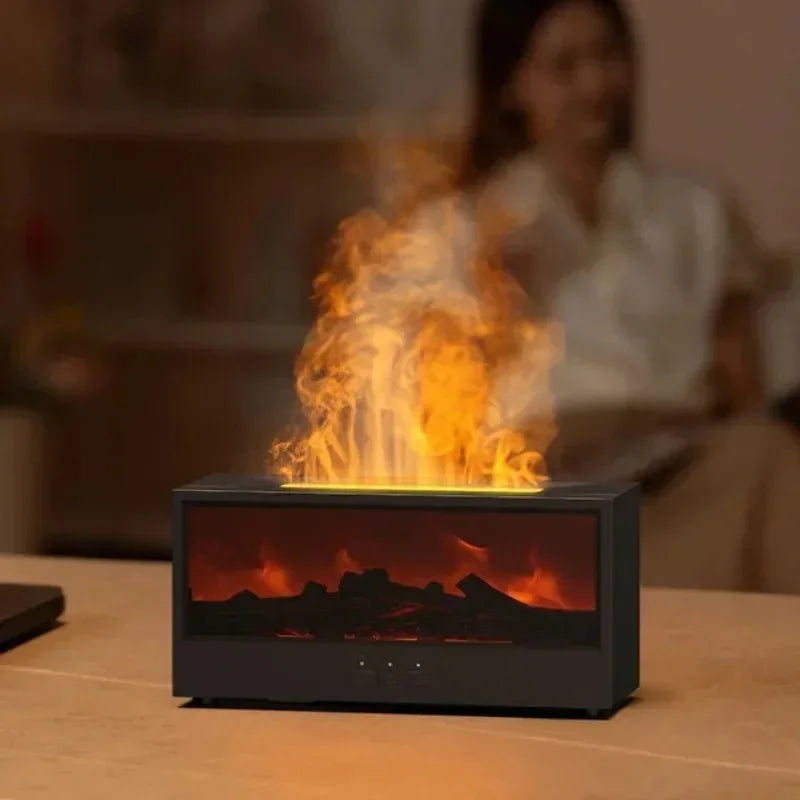 Cozy Home Flame Mist Air Humidifier - Yeezlab