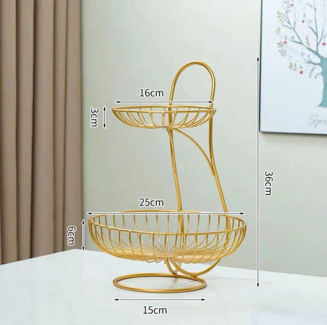Fresh Food Storage Tiered Basket - Yeezlab