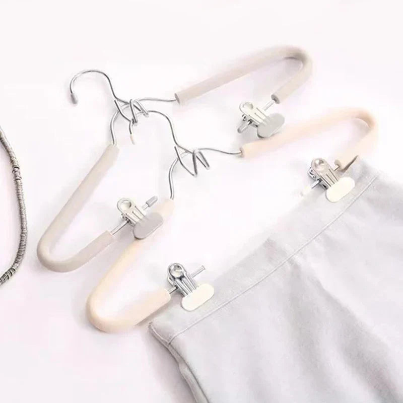Compact Foldable Closet Organizer Hanger Set