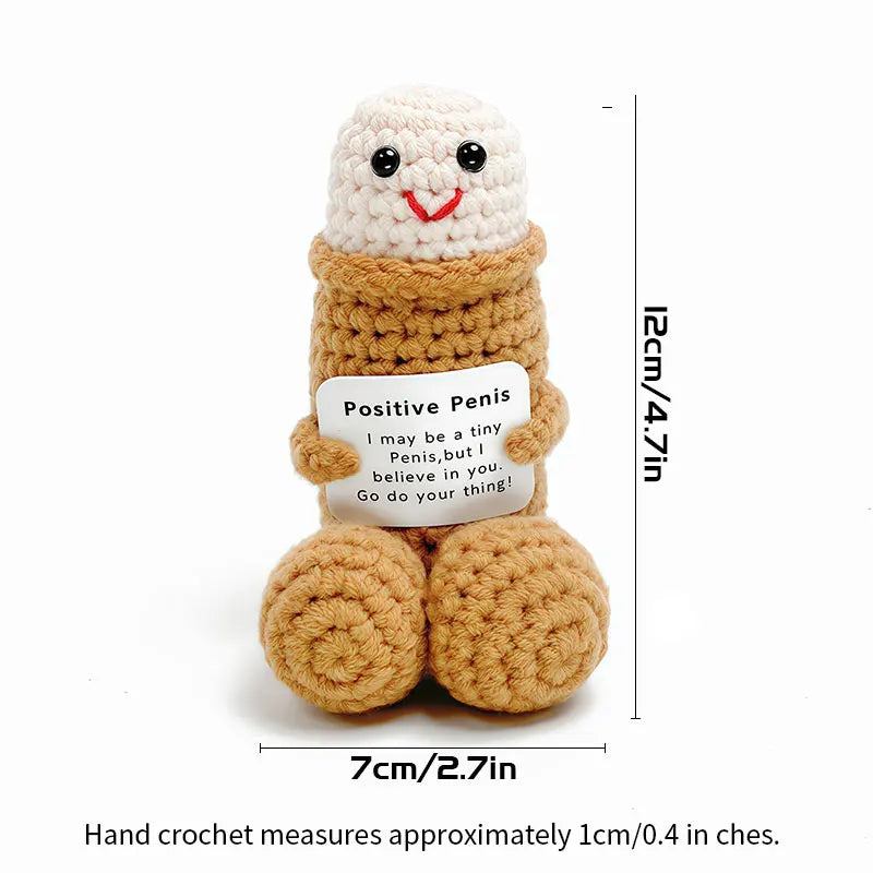 Funny Adult Comedy Crochet Plush Toy