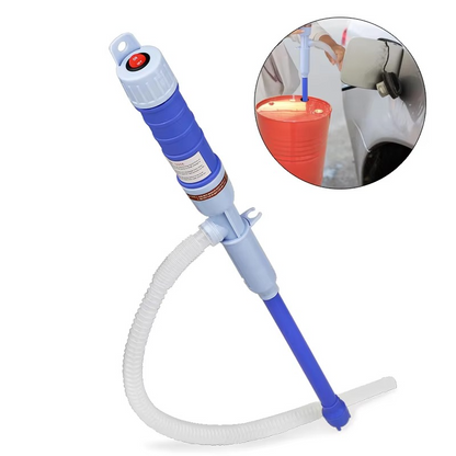 Portable Rechargeable Liquid Pump for Oil and Water