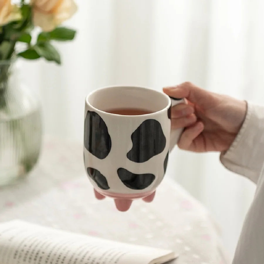 Funny Cow Shaped Coffee Mug